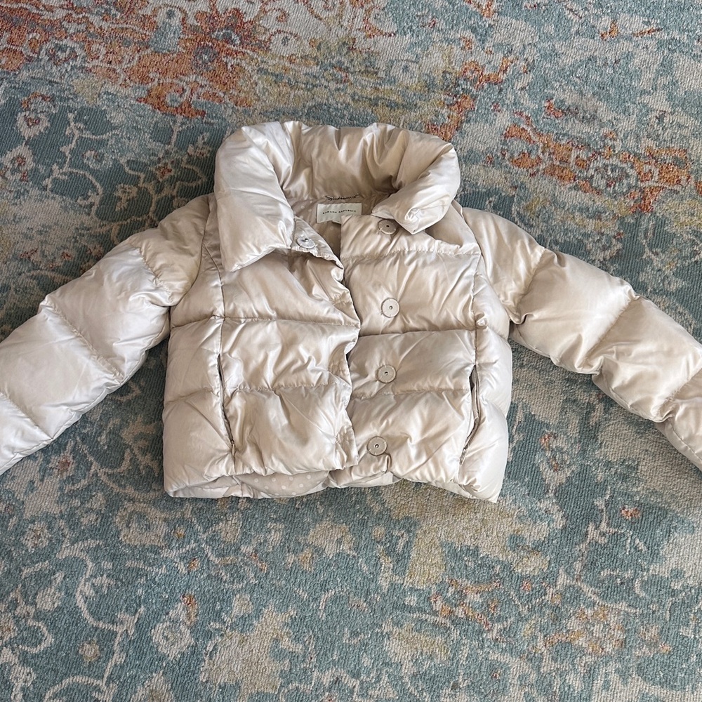 Cream Puffer Jacket